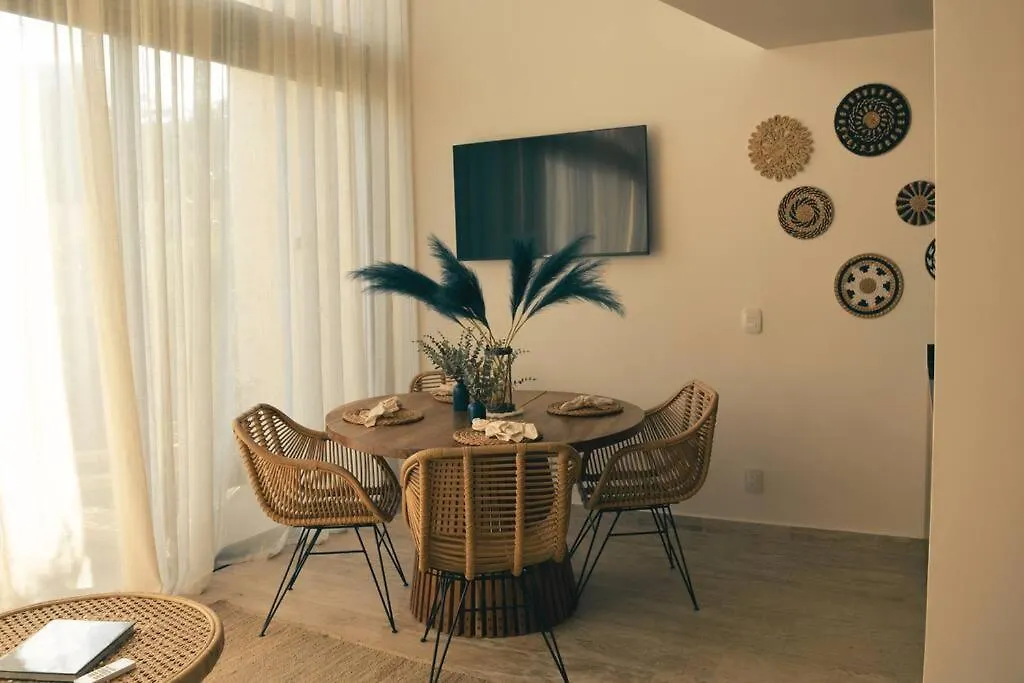 Loft Izel Sleeps 4 With Beach Club Access, Close To La Veleta Tulum 0*,